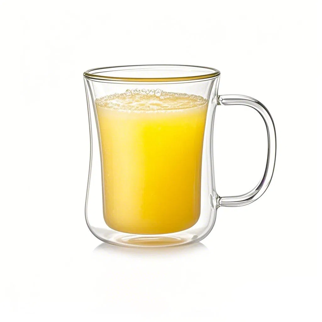 250ml Clear Double Wall Glass Cups Coffee Tea Mugs Espresso Cappucino Coffee Mug, Juice Glasses, Latte Drinking Cup Tableware