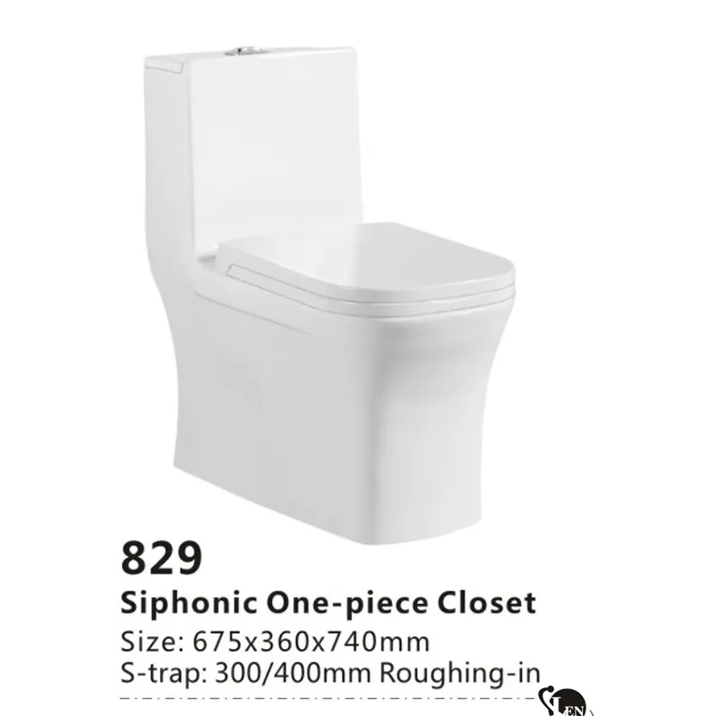One Piece Toilet View 2
