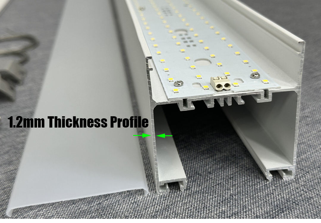 Modern White and Black LED Chandelier Linear Pendant Lighting Fixture for Kitchen Dining Room Bedroom Foyer