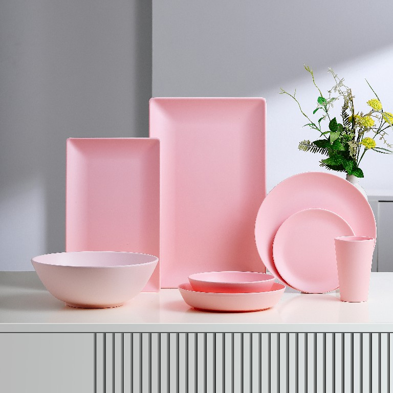 Melamine Tableware Set Reusable Ware Easy Wash Melamine Tableware Set