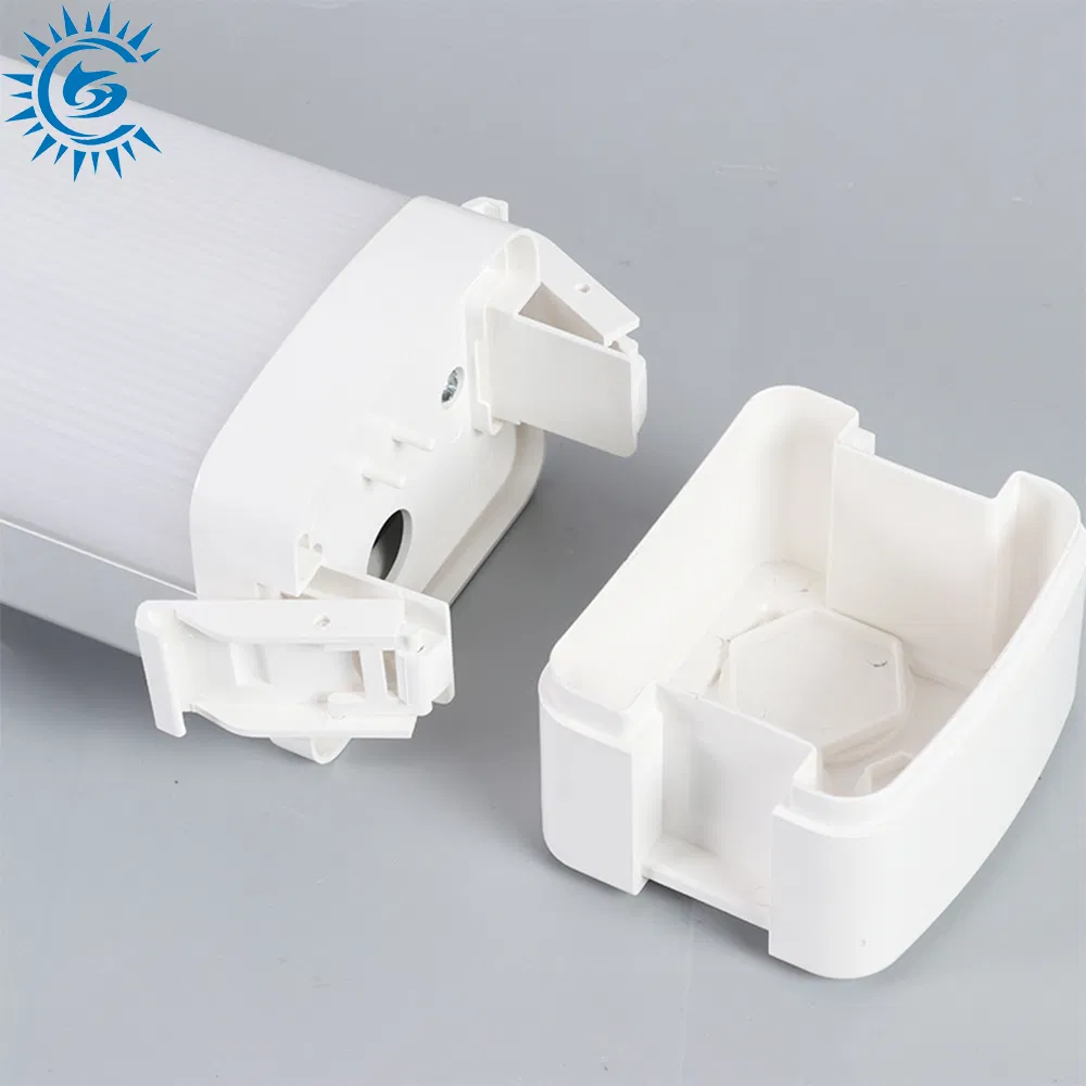 20W 30W 40W 50W Integrated Linear Ceiling SMD LED Tri-Proof Linear Lighting Fixture for Kitchen, Laundry, Workshop, Closet