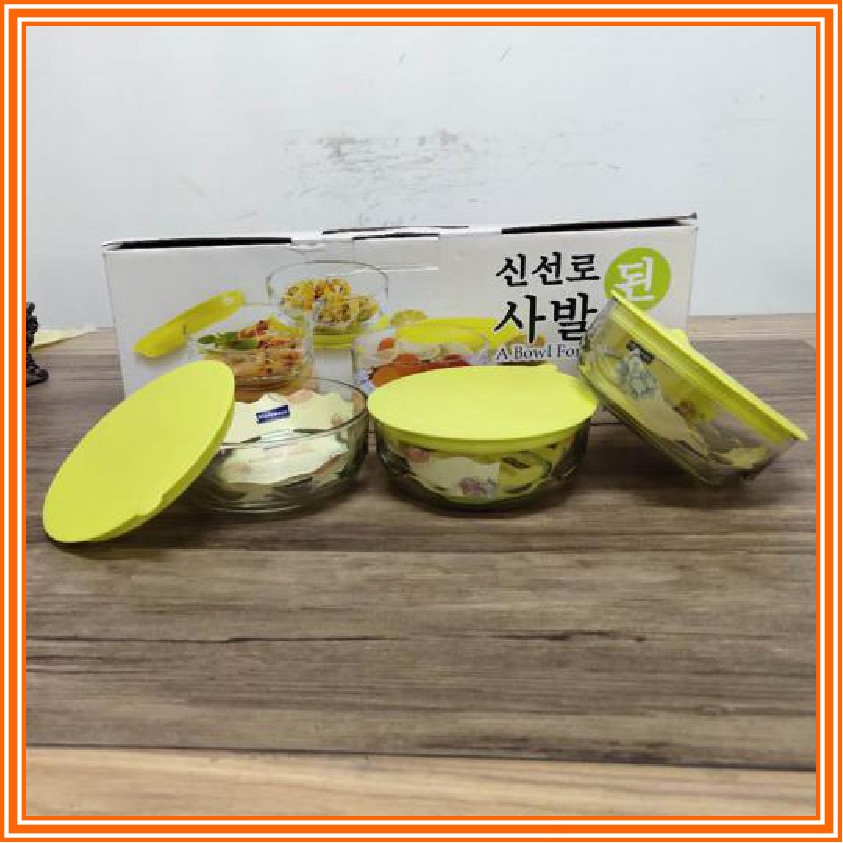 Glass Preservation Bowls Hollowware Kitchen Container Dish Tableware