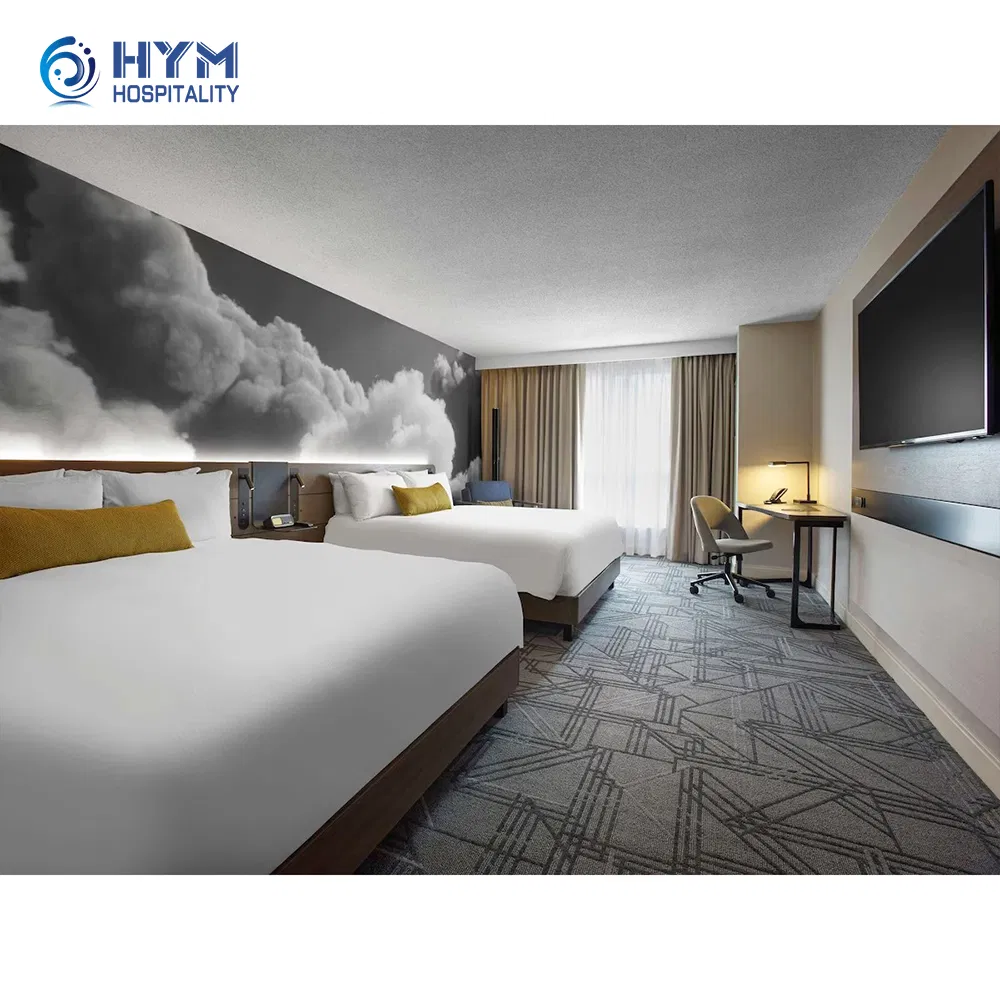 New Furniture Design Solid Wood Manufacturing Custom Hotel Bedroom Furniture