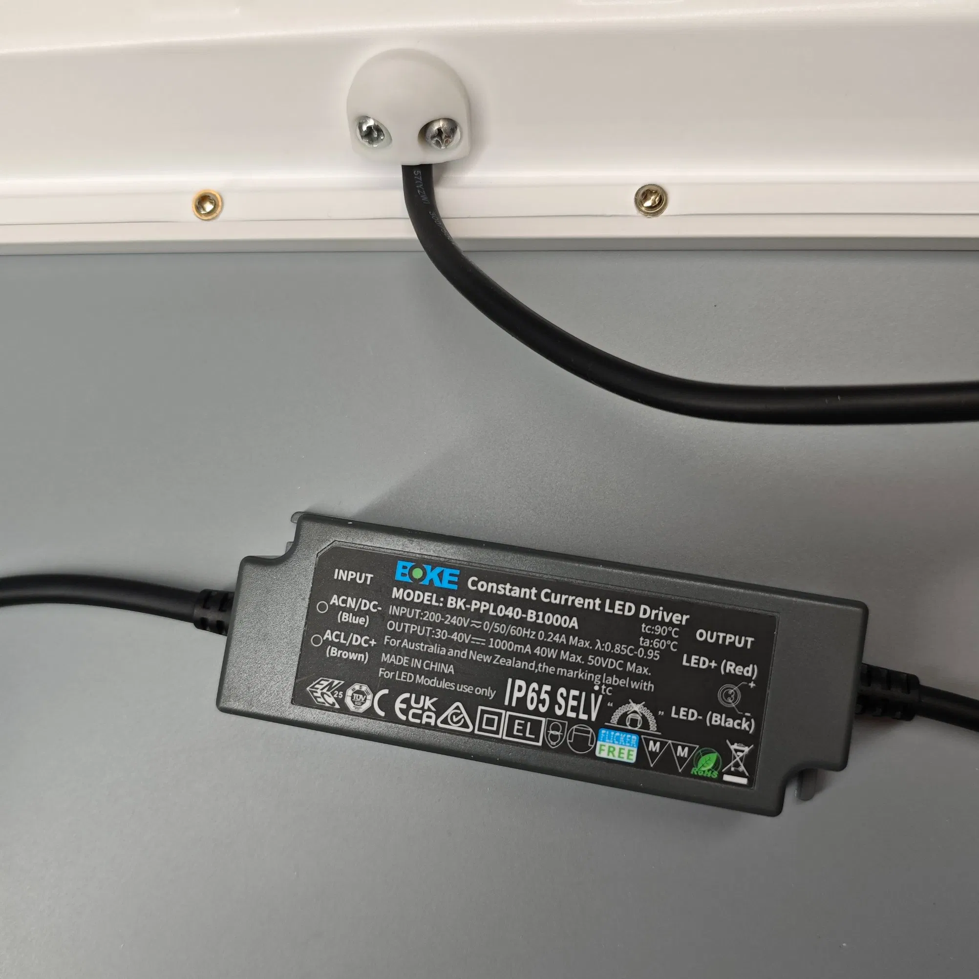 High Light 2835 LED Flat Panel Light Waterproof Ceiling Fixture 40W