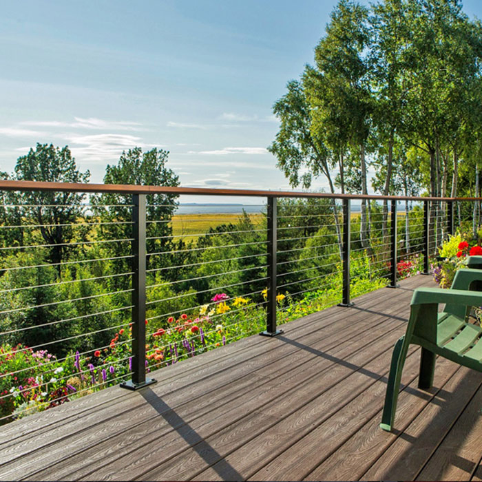 Prima Stainless Steel Post and Wire Fence Railing Systems