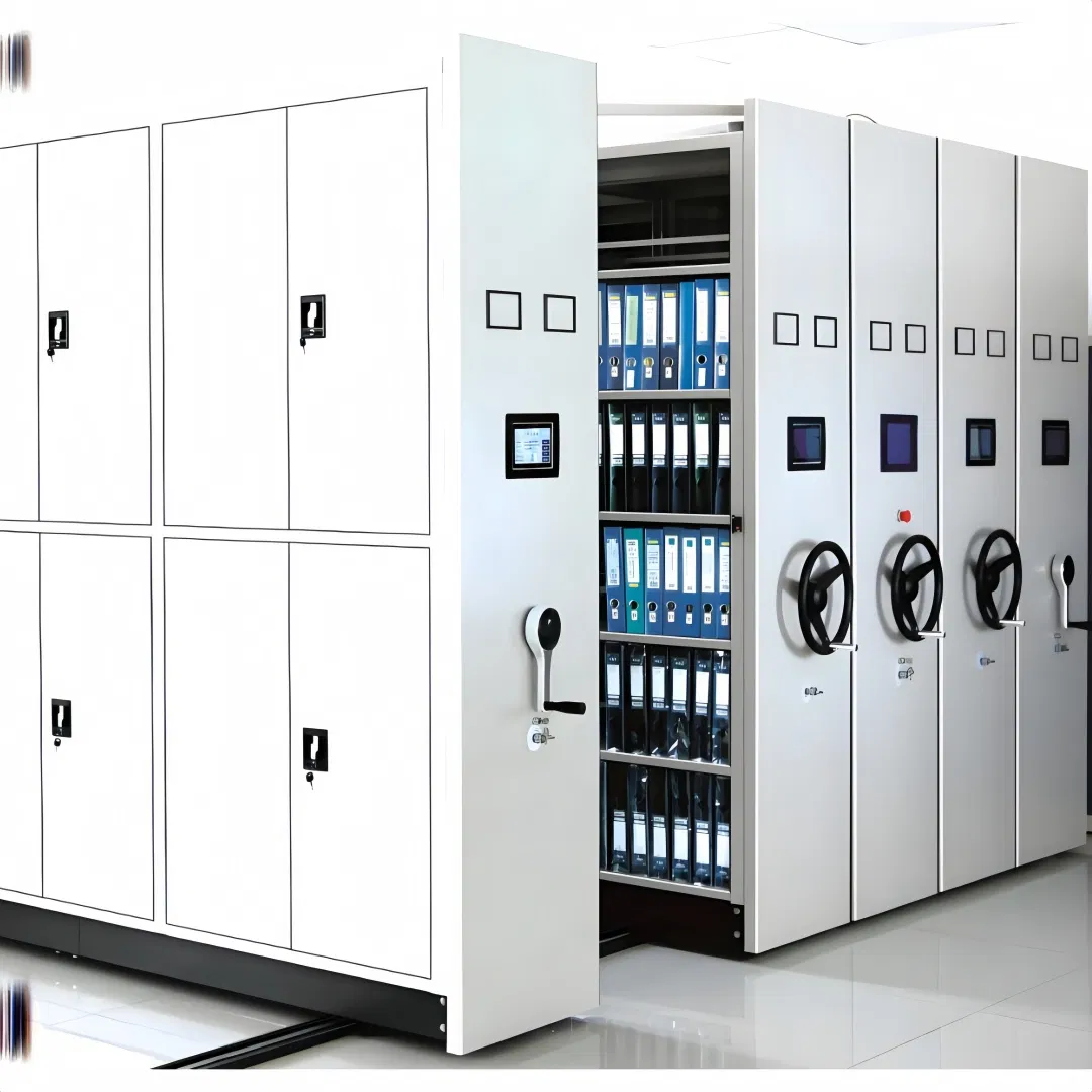 Mobile Intensive Shelf Factory Storage Files Office Movable Filing Cabinet Movable Mobile Shelving Library Mobile Storage Systems
