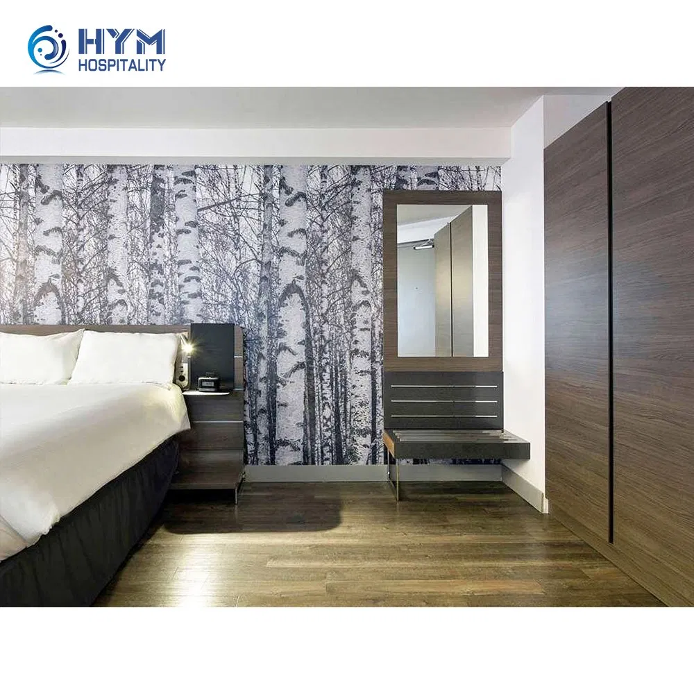 New Furniture Design Solid Wood Manufacturing Custom Hotel Bedroom Furniture