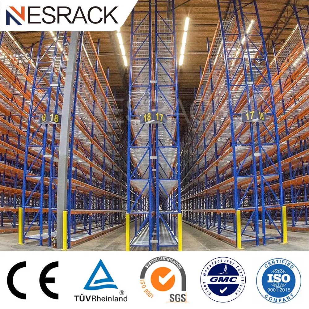 Hot Sale Adjustable Multi-Level Painted Steel Warehouse Heavy Duty Vna Racking System