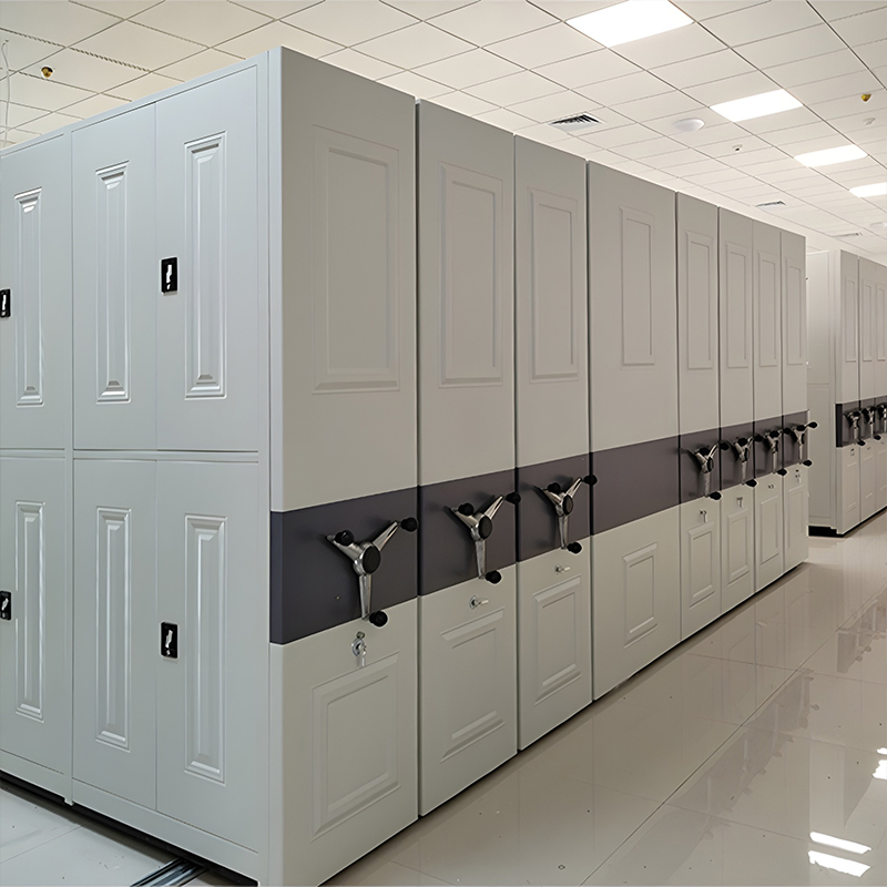 Modern Metal Mobile Compactor Storage File Cabinet Shelving System for Office