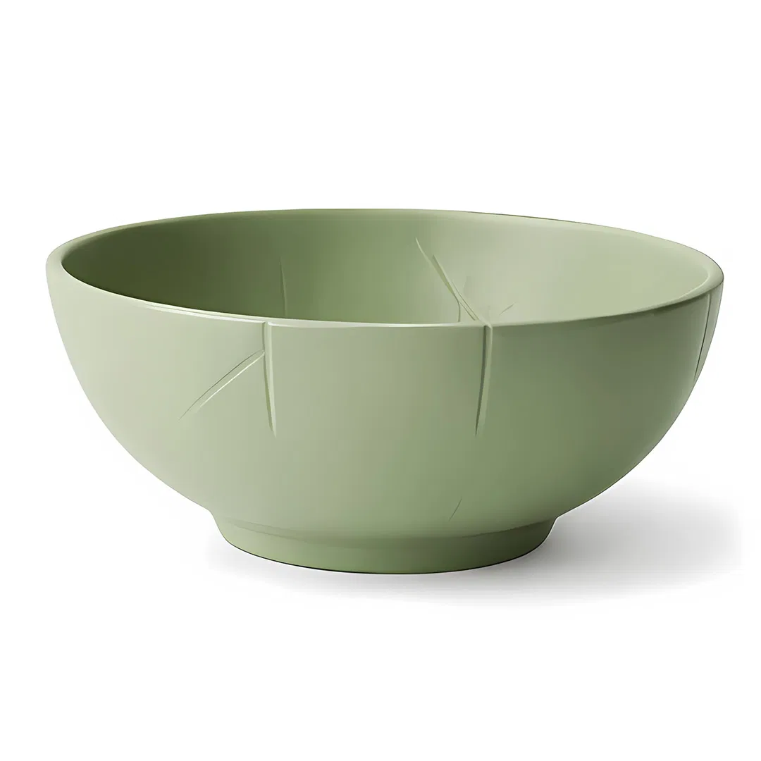 Deep Green Glaze Bowls