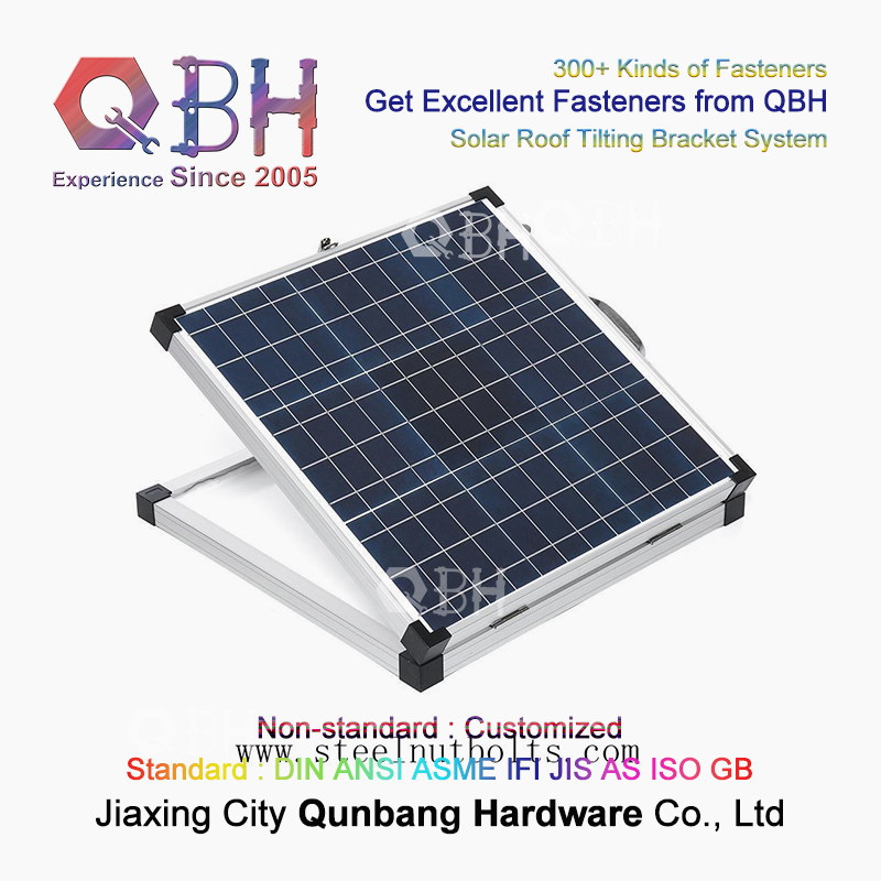 Qbh Customized Bracket Rack Stand for Carport Greenhouses Gardon Green Flower House Photovoltaic PV Solar Panel Mounting Clean Energy Systems