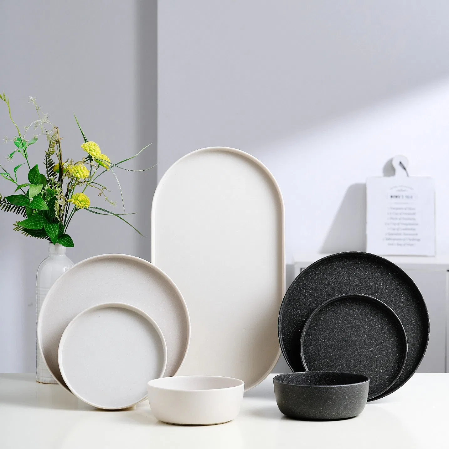 Melamine Tableware Set Reusable Ware Easy Wash Melamine Tableware Set