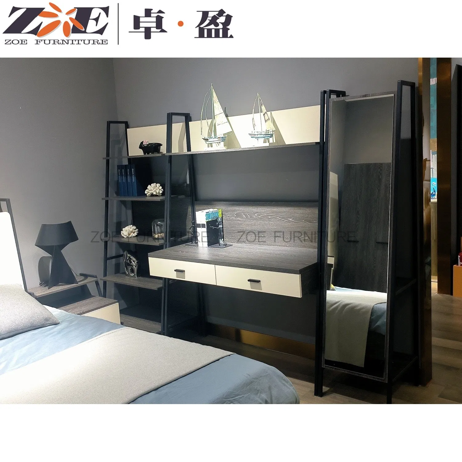 High Quality Solutions Custom Design and Solid Wood Manufacturing Home Bedroom Furniture