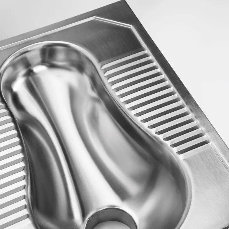 Stainless Steel Squat Pan 2