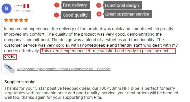 Customer Feedback 1