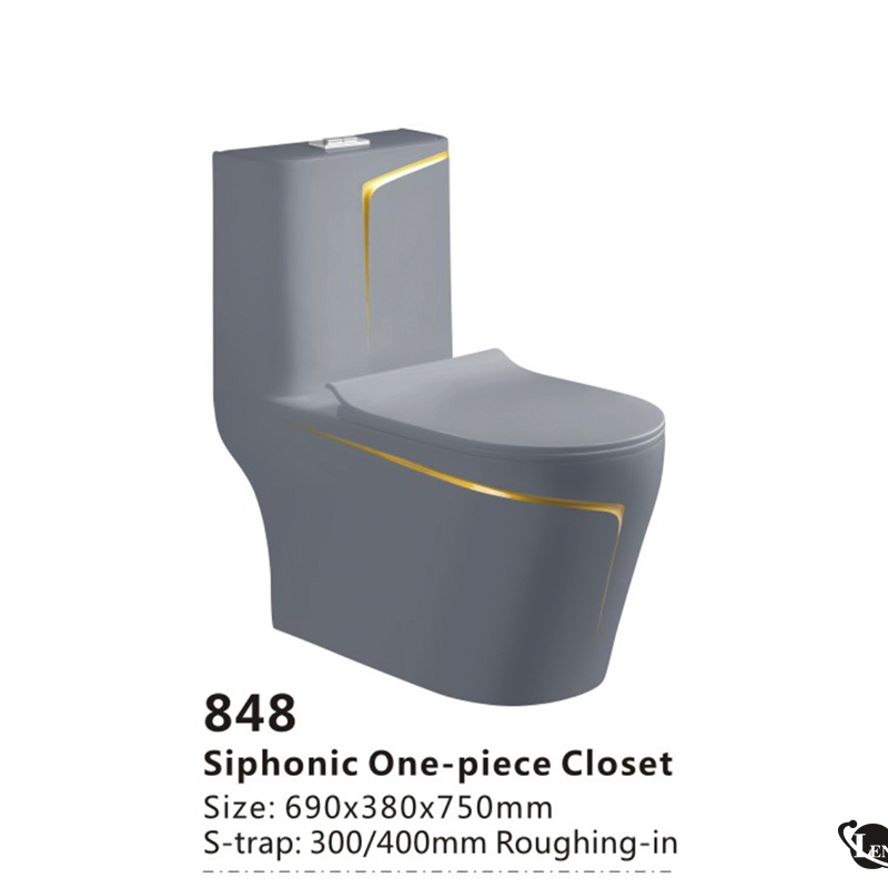 Flushing System with Toilet Seat Water Closet Muslim Fashion 831-15