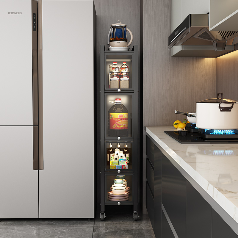 Versatile Kitchen and Home Multi-Tier Storage Solution Cabinet