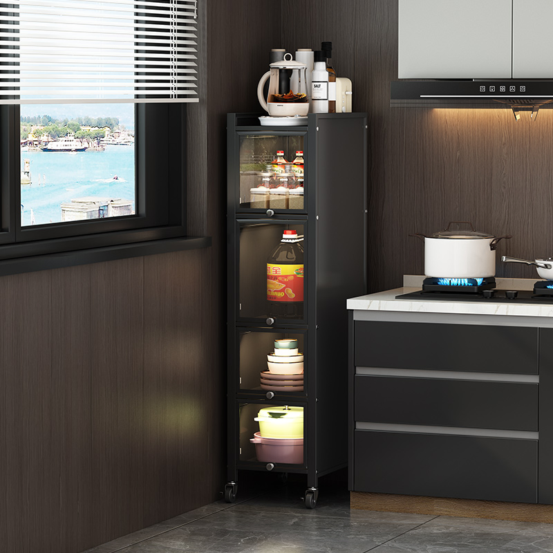 Versatile Kitchen and Home Multi-Tier Storage Solution Cabinet