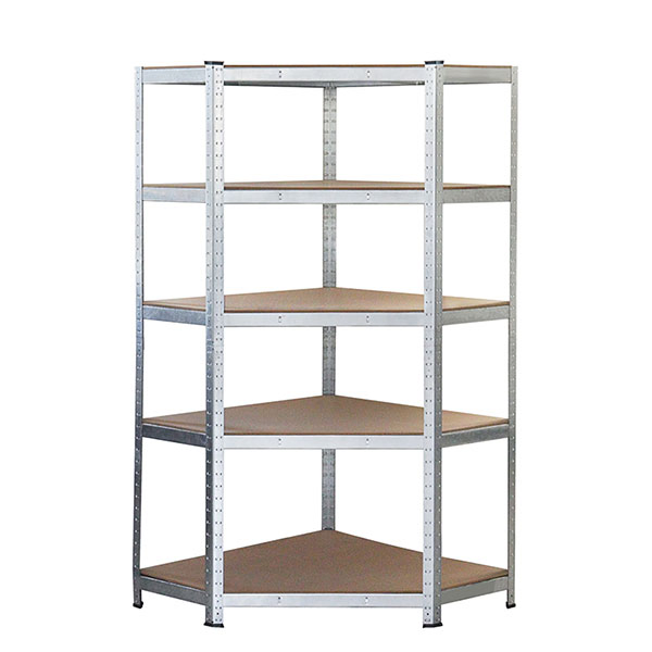 Good Quality Boltless Corner Shelving System with 5 Layers Load 175kg