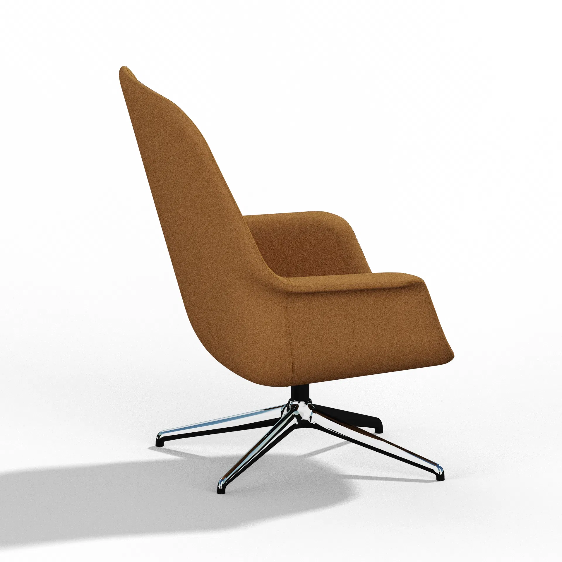 Comfortable Seating Solution with High Backrest for Support