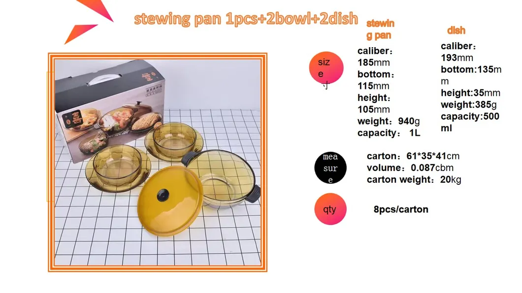 Kitchen Glass Container