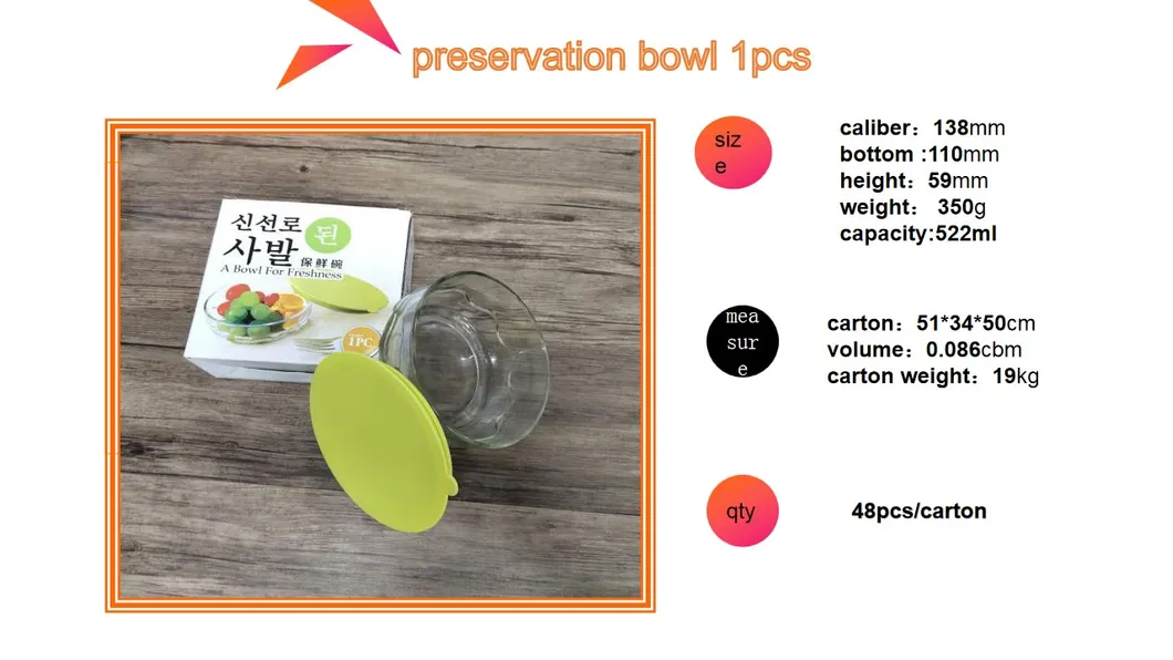 Glass Preservation Bowls 1