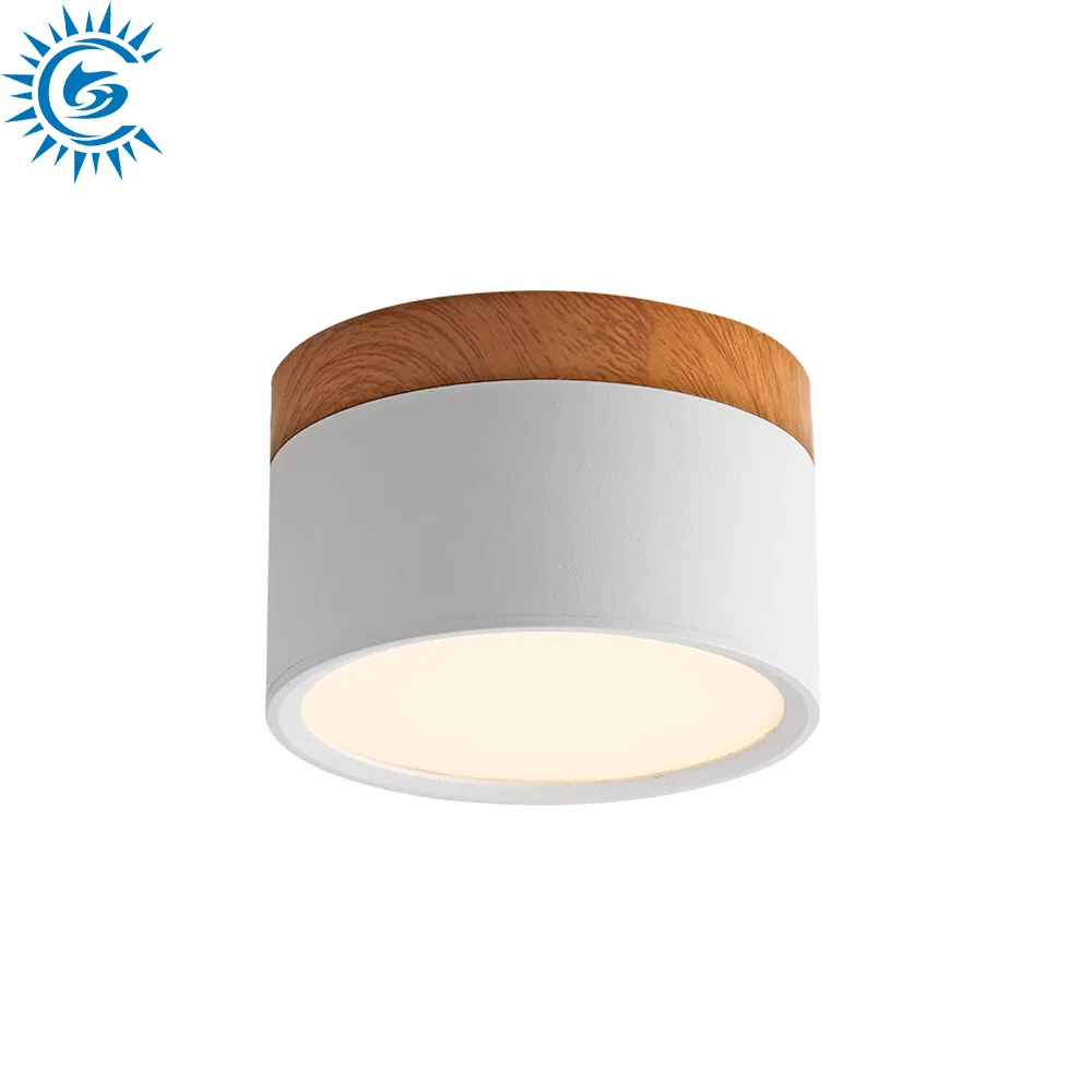 7W 12W 3000K 6000K Colorful Round 3000K 6000K Dimmable LED Ceiling Spotlight Surface Mounted Lighting Fixture for Home/Living Room/Kitchen/Stair/Porch Lighting