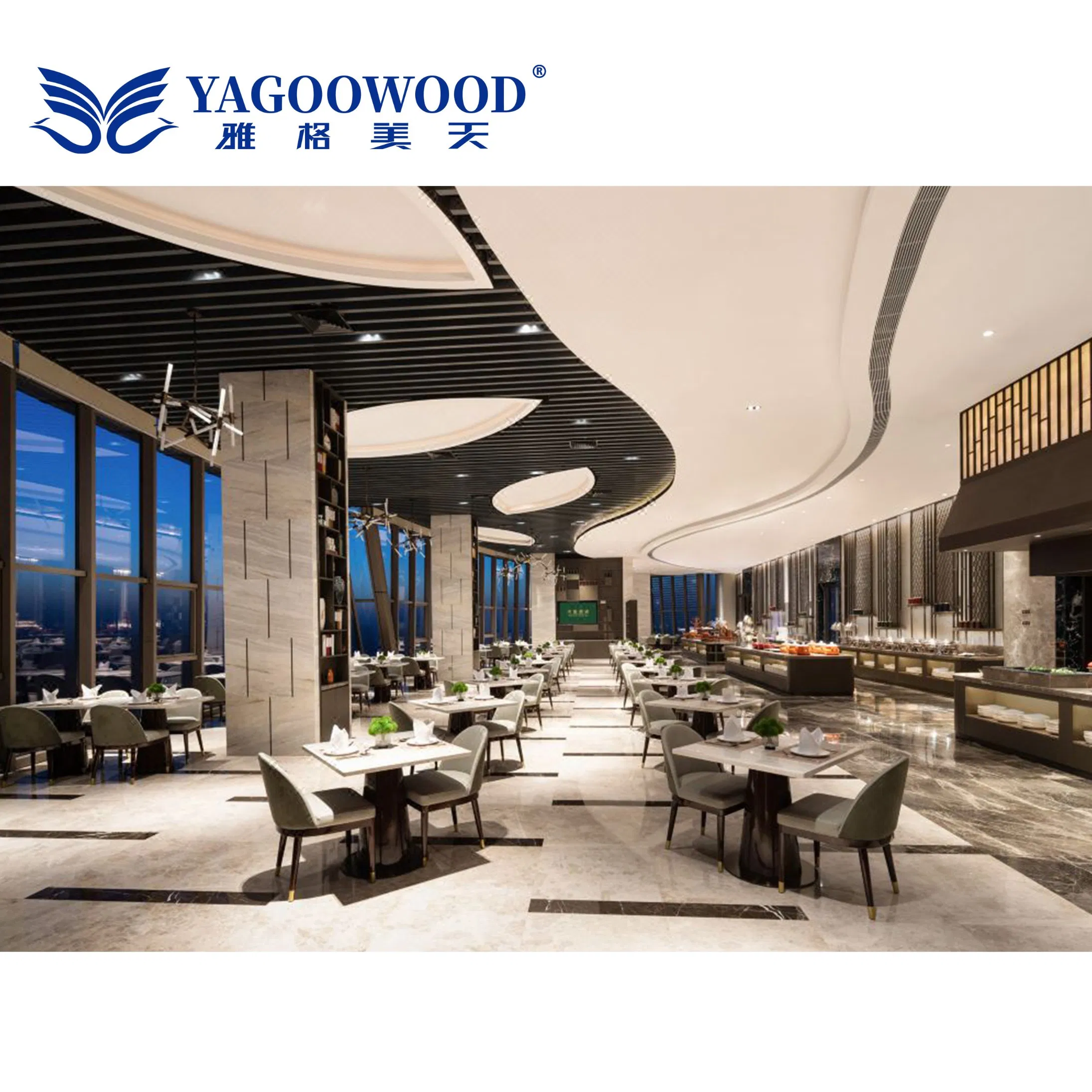 Chinese National Brand, We Specialize in Manufacturing High - End Custom Solid Wood Furniture for Five - Star Hotels and Luxury Villas