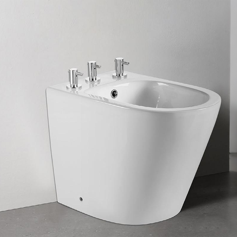 Standard Two Piece Toilet Model Featuring a Round Front Bowl and Highly Efficient Single Flush System