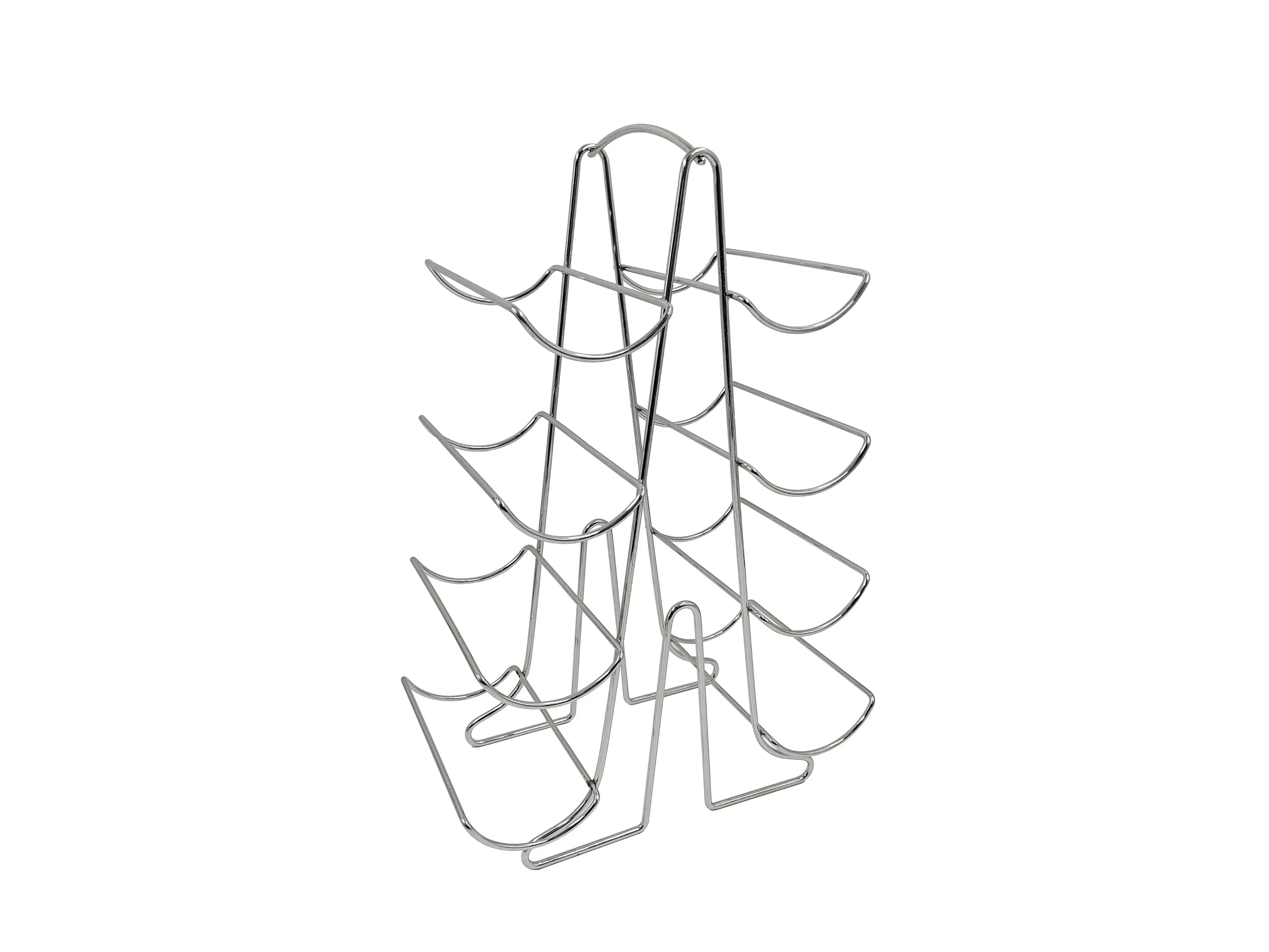 Wine Storage Solution for Kitchen &amp; Bar, Iron Wine Bottle Storage Displa