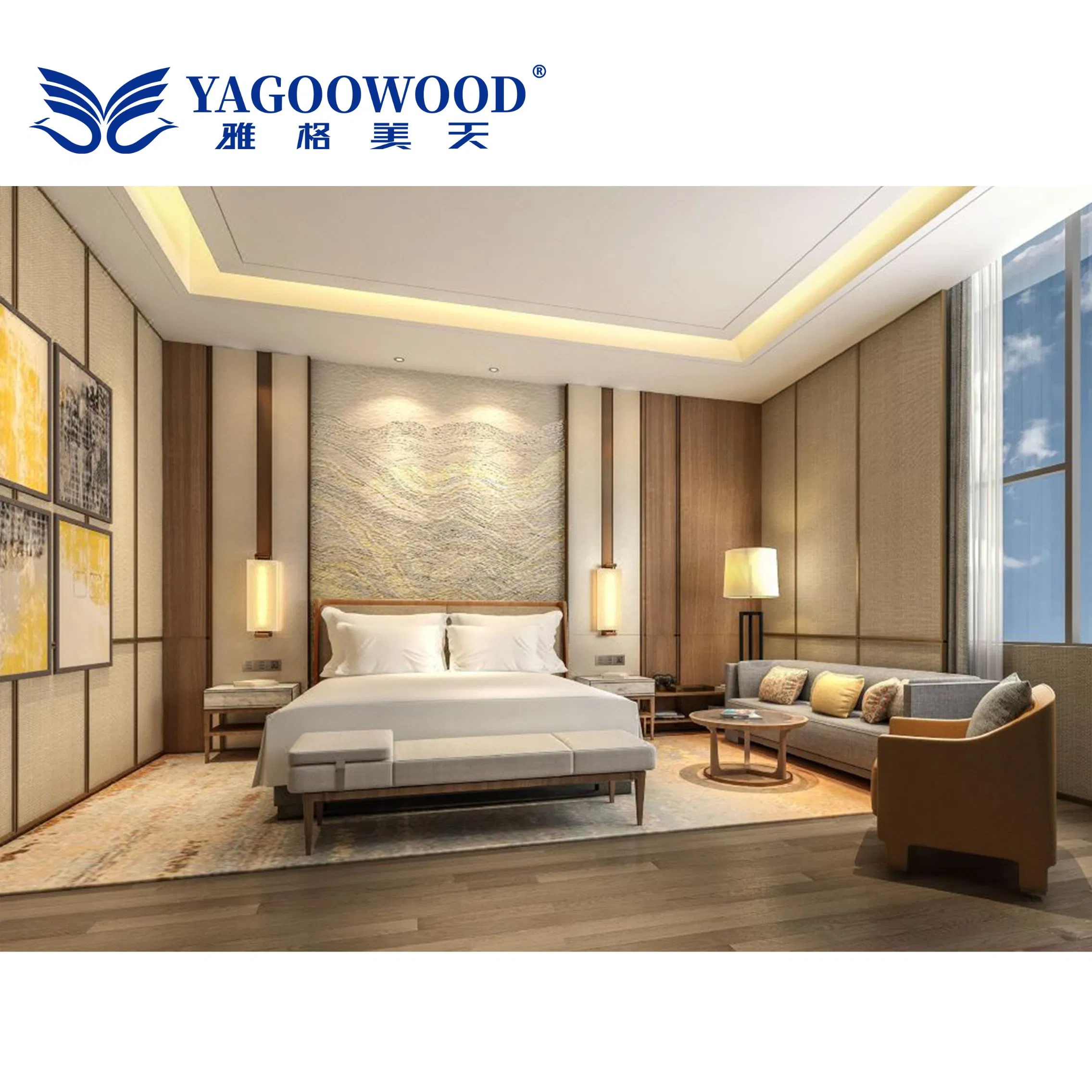 Chinese National Brand, We Specialize in Manufacturing High - End Custom Solid Wood Furniture for Five - Star Hotels and Luxury Villas