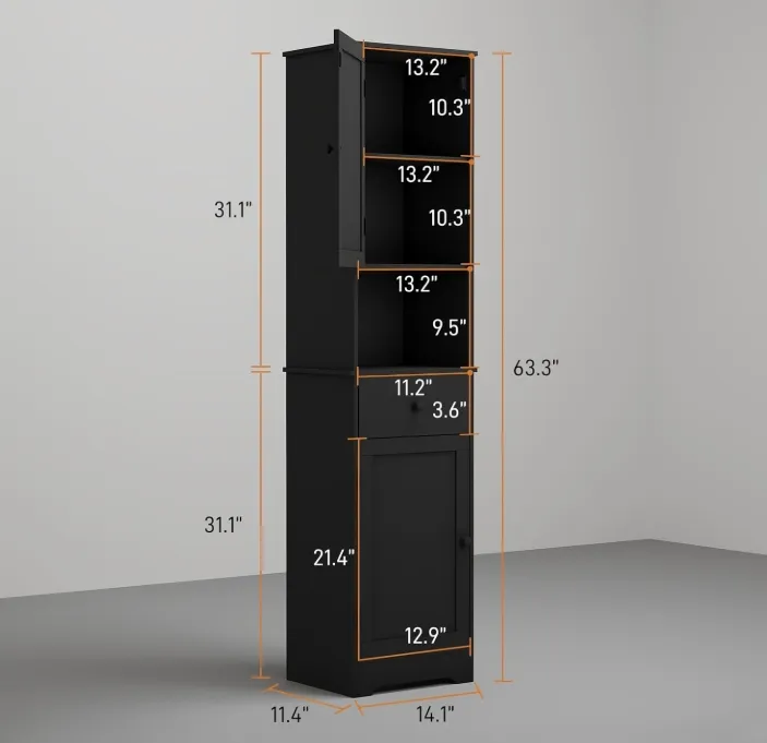 Small Bathroom Cabinet Storage