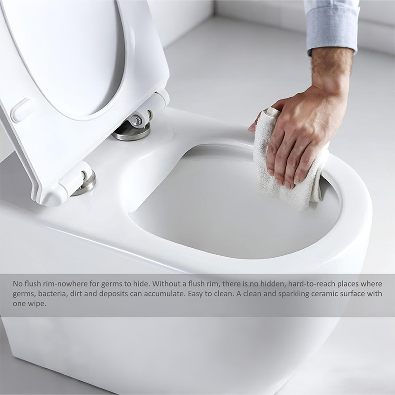 Standard Two Piece Toilet Model Featuring a Round Front Bowl and Highly Efficient Single Flush System