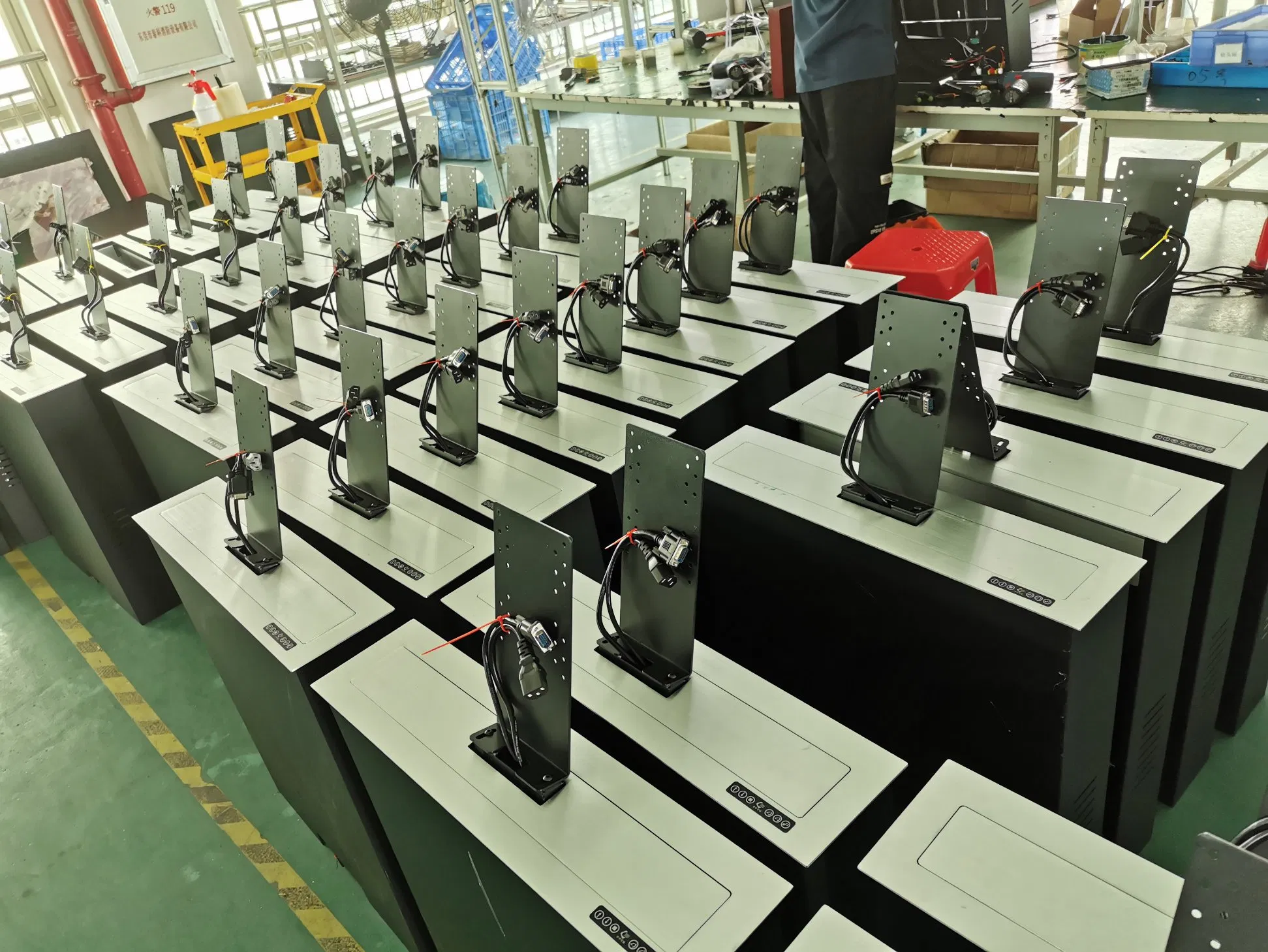 22 Inch Tabletop LCD Monitor Lift System for Conference System