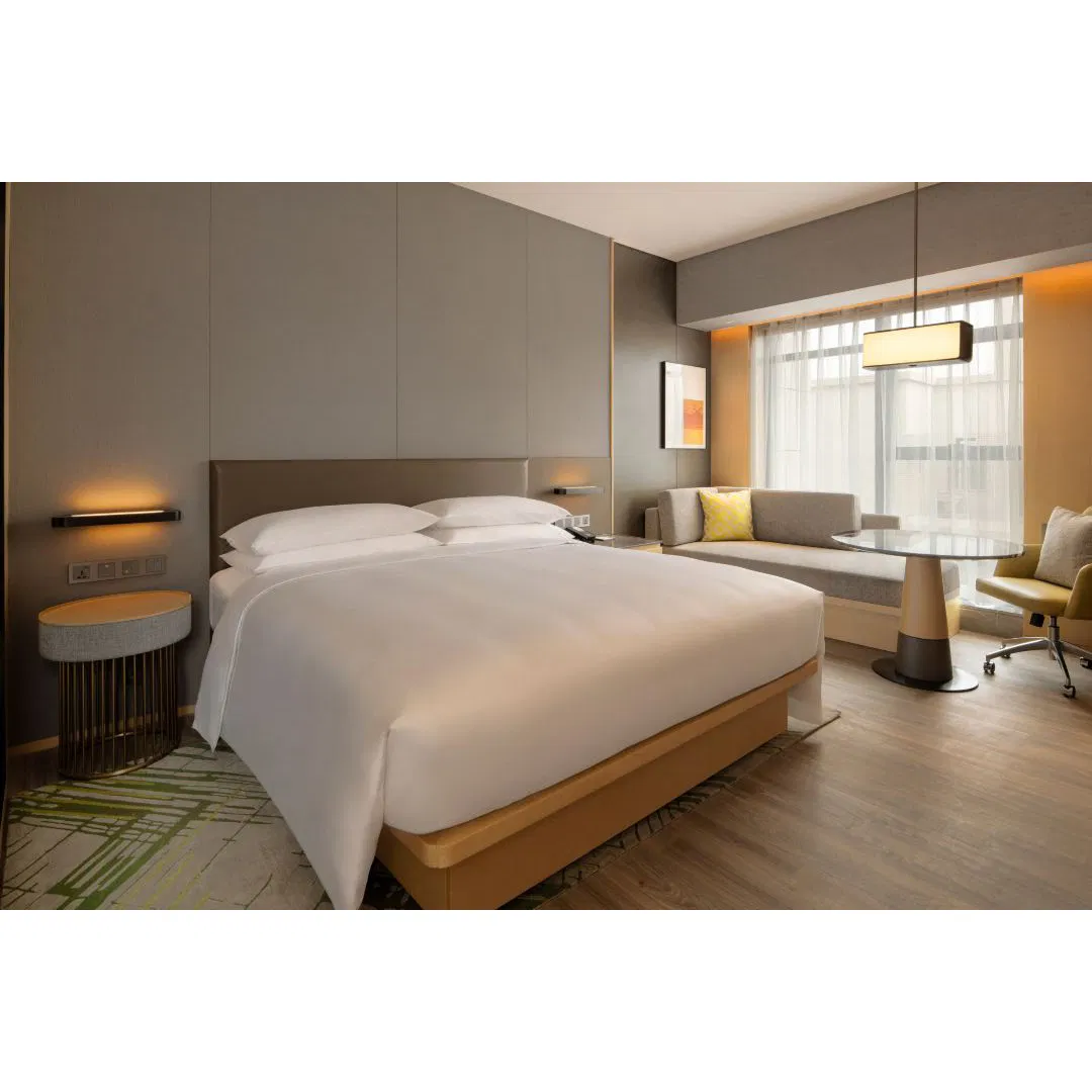 High Quality Custom Design and Solid Wood Manufacturing Hotel Bedroom Furniture