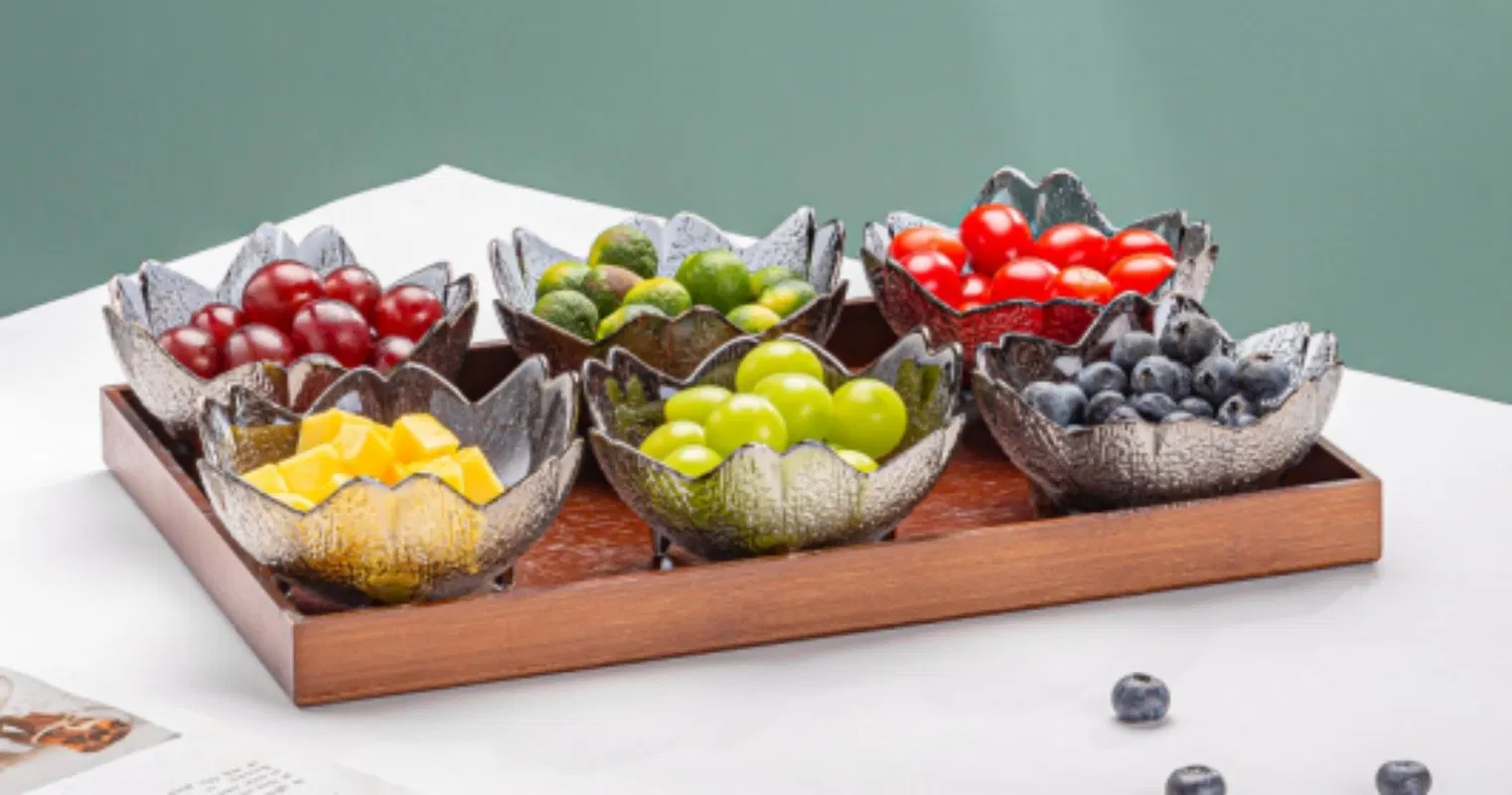 Safe New Style Frosted Glass Tableware for Pudding