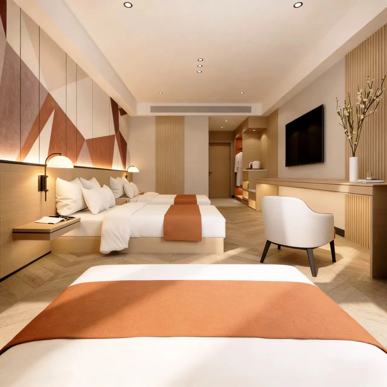 Premium Hotel Room Furniture with Full-Service Manufacturing Solutions