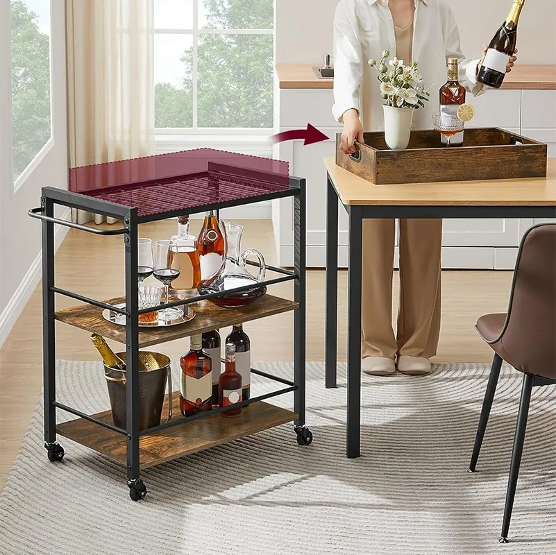 Rolling Bar Cart Overview