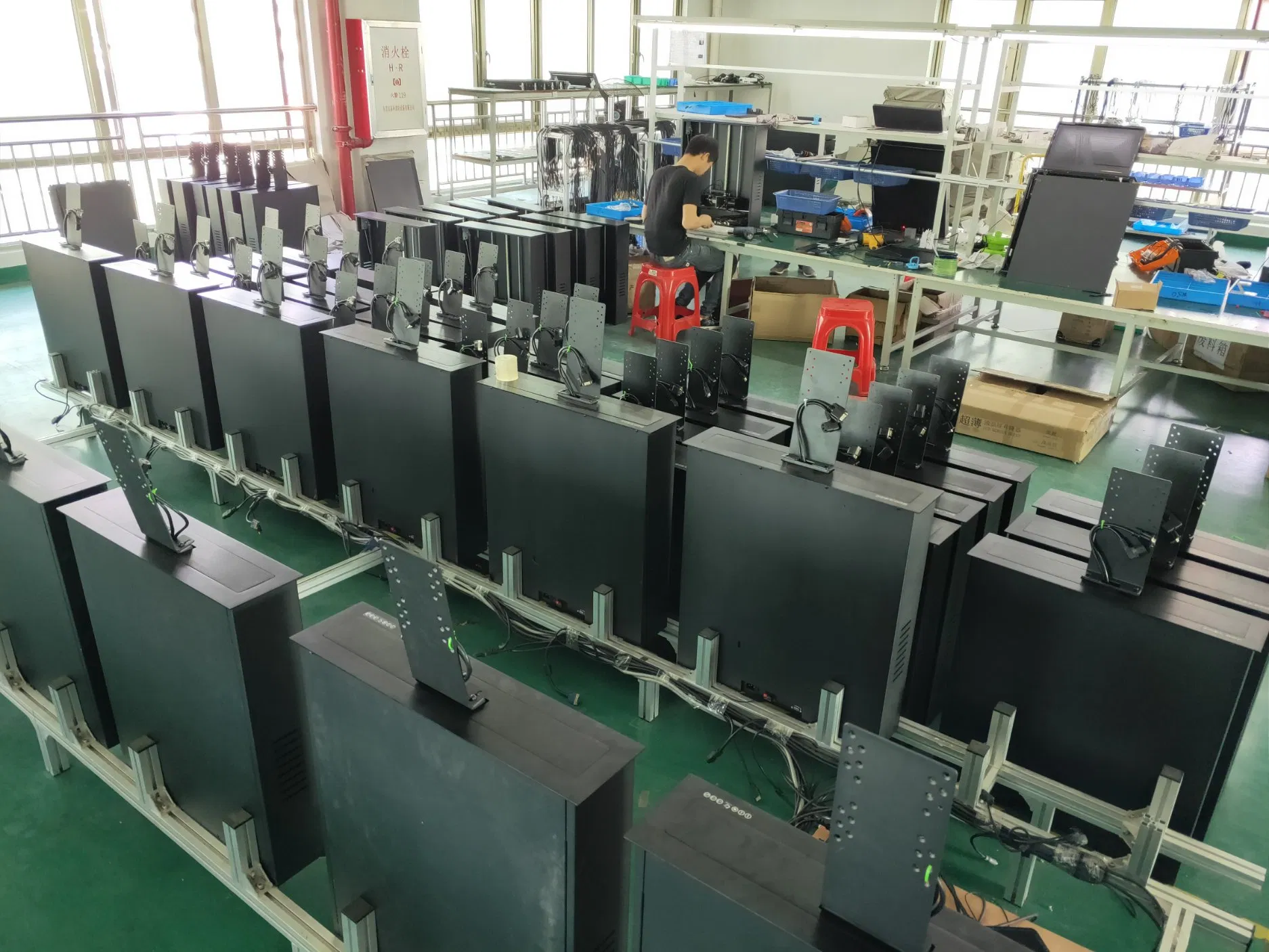 22 Inch Tabletop LCD Monitor Lift System for Conference System