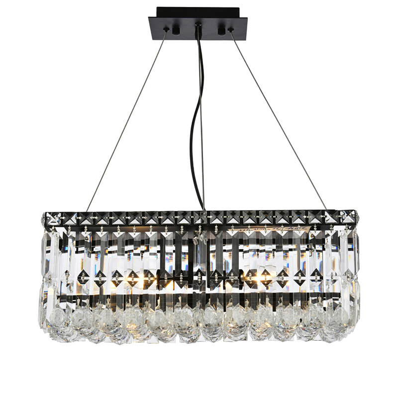 Contemporary Style Indoor Decoration Ballroom Living Room Kitchen Crystal Fixture