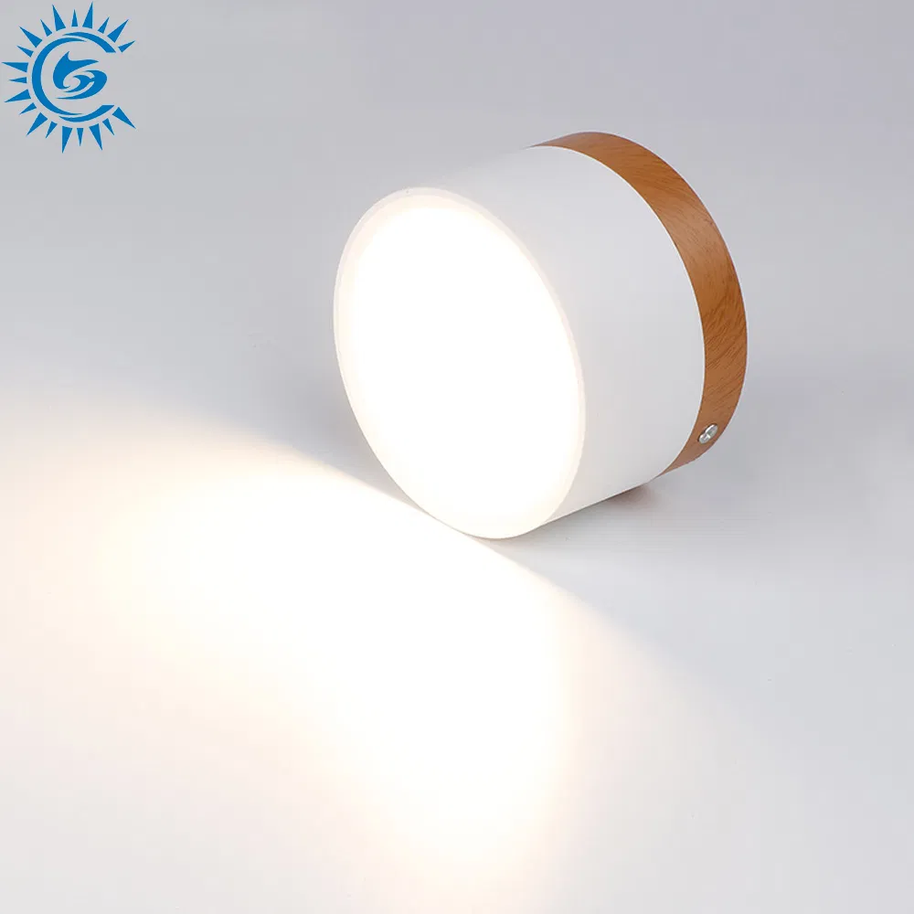 7W 12W 3000K 6000K Colorful Round 3000K 6000K Dimmable LED Ceiling Spotlight Surface Mounted Lighting Fixture for Home/Living Room/Kitchen/Stair/Porch Lighting