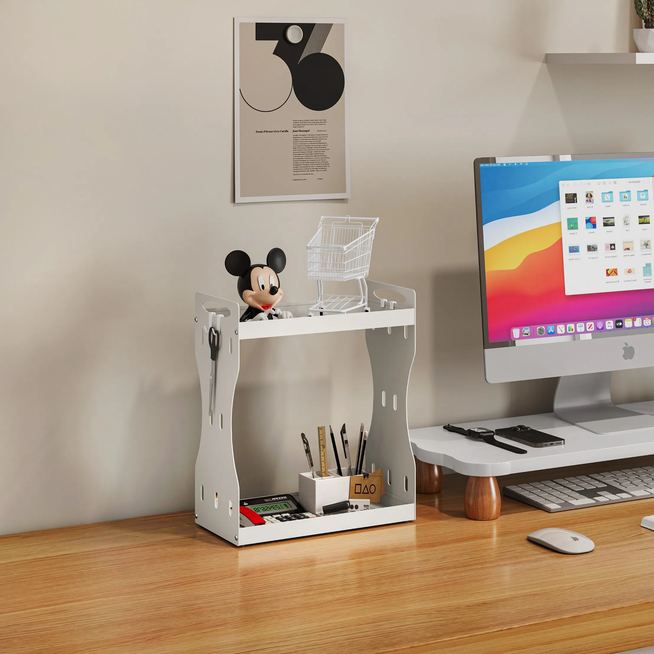 Efficient Spice Storage Solution for Modern Kitchen Countertop Arrangement