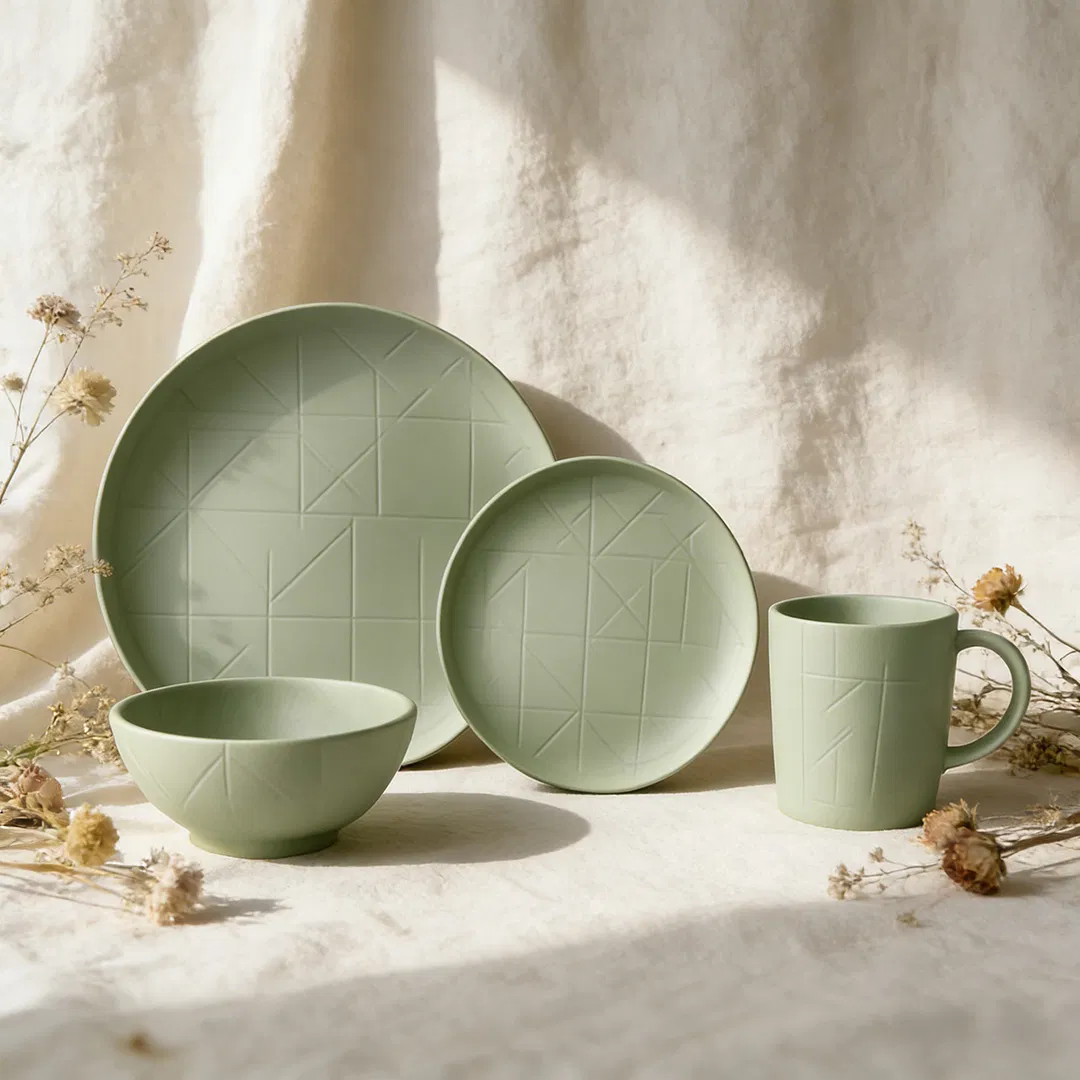 Matte Light Green Set