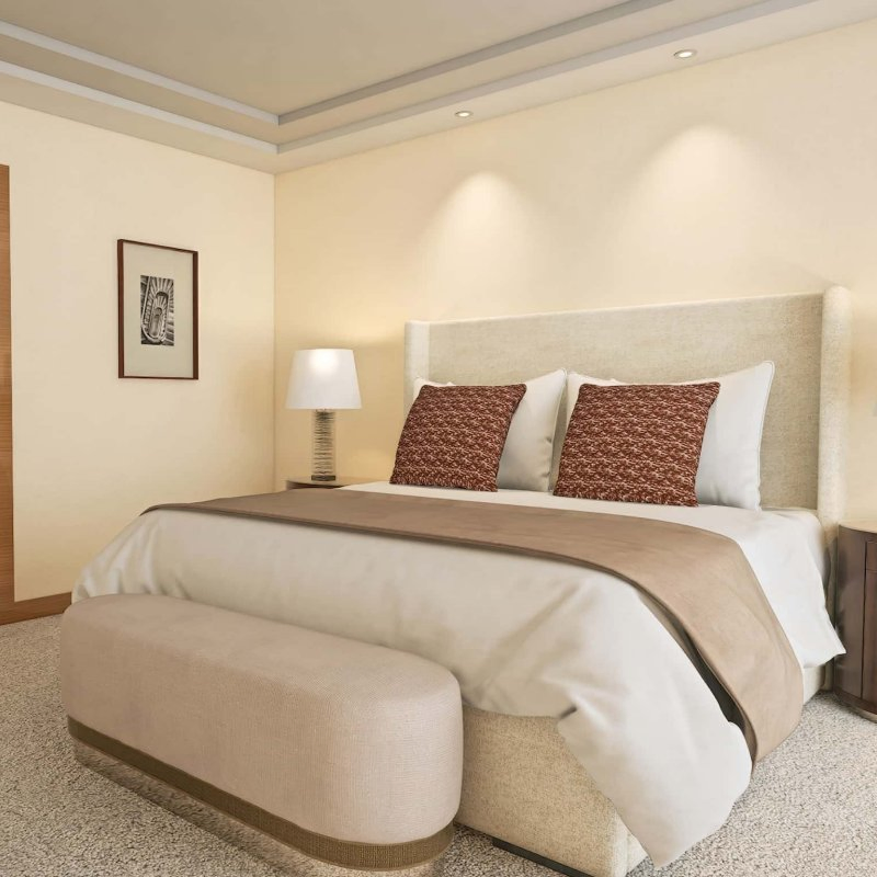 Custom High-End Five-Star Hotel Bedroom Furniture Set with Premium Solid Wood &amp; Fine Handcrafted Manufacturing Details