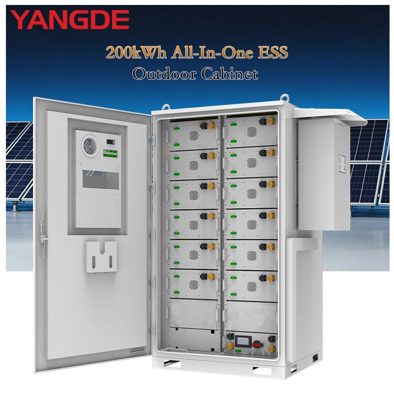 200kwh Lithium Lon Battery Cabinet Solar Energy Storage System