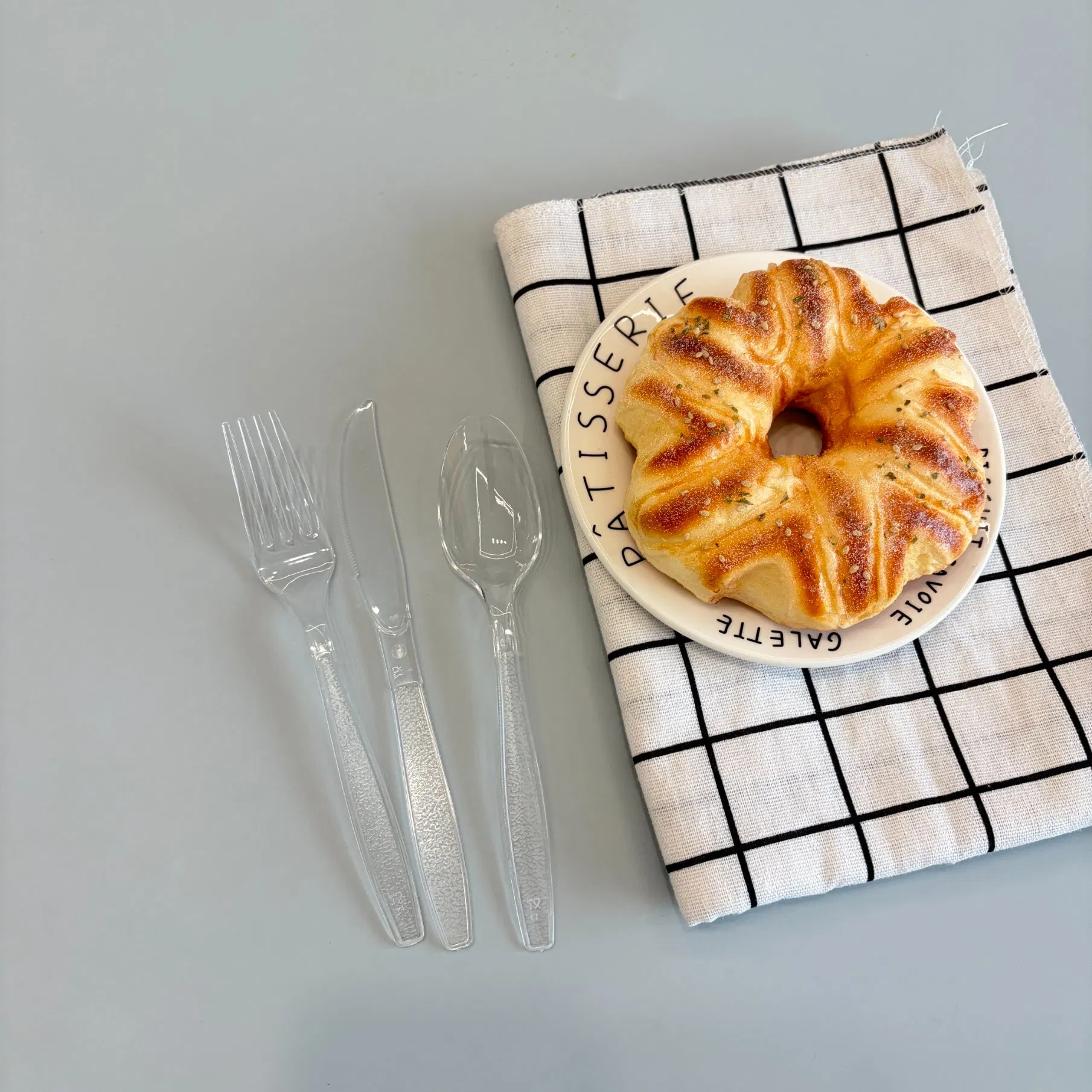 Plastic Cutlery PLA Material Made From Renewable Plant Based Resources