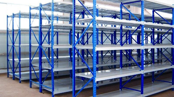 Medium Duty Longspan Shelf Metal Warehouse Storage System