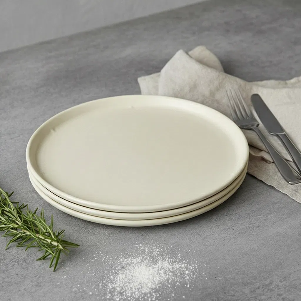 Sugarcane Bagasse Pizza Pan - Biodegradable Baking Solution for Chefs