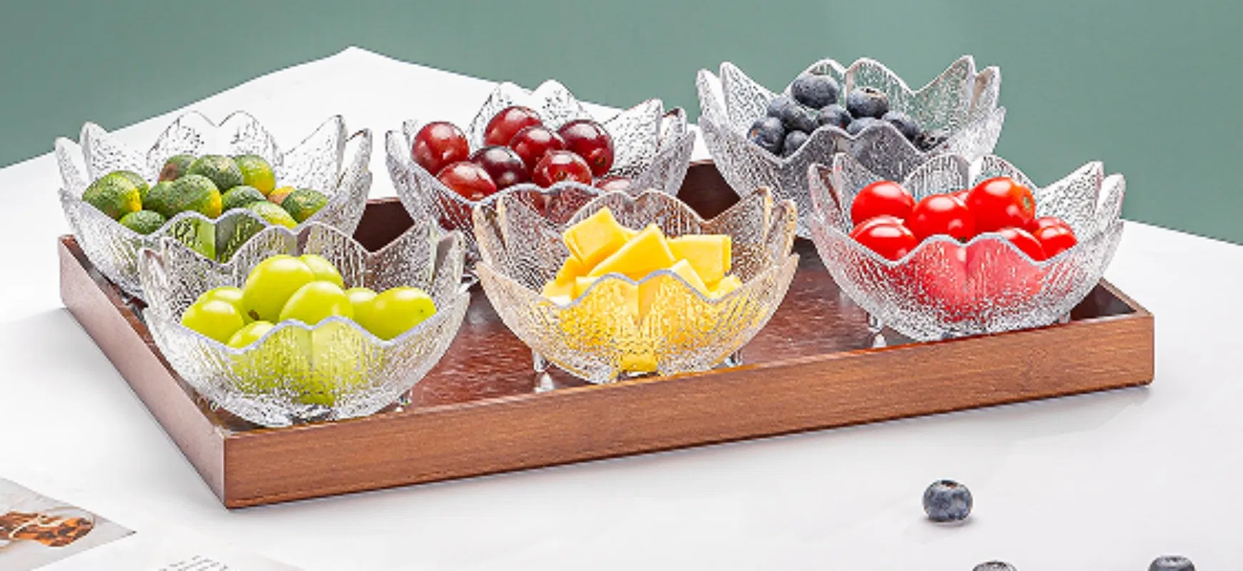 Glass Tableware for Pudding