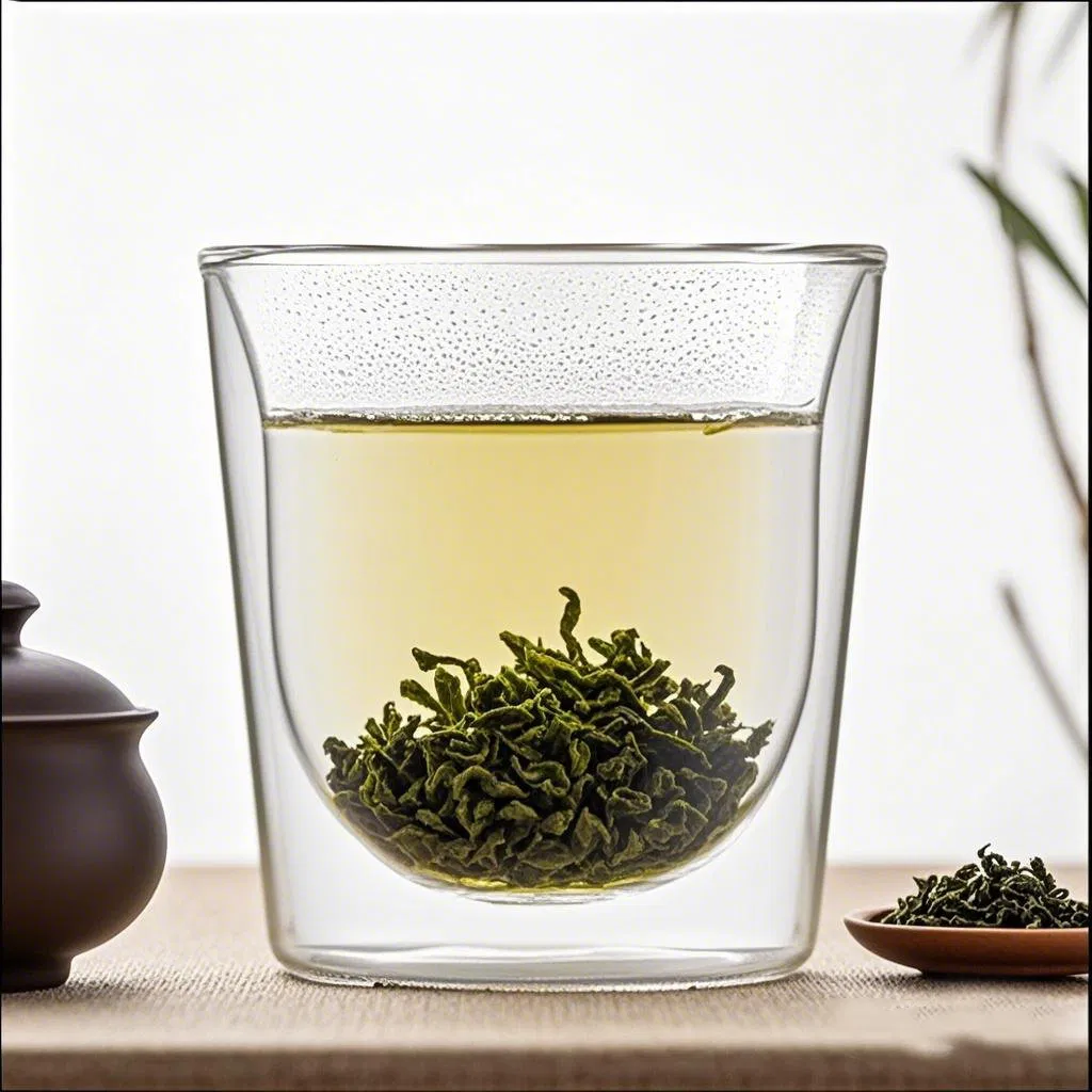 Double Wall Glass Cup Detail